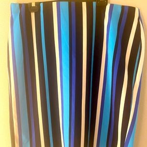 Blue Stripe Skirt